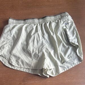 Nike Cream Running Shorts